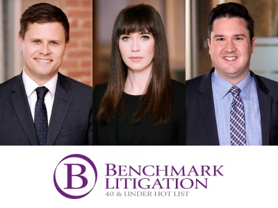 photo ofBenchmark Litigation Recognizes 3 CMB Partners as Leading Litigators Under Age 40